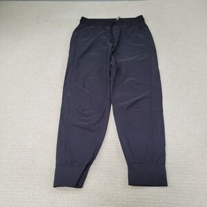 Crzy Yoga‎ Pants Womens Small Black Athletic Joggers Cuffed Tapered Leg Workout